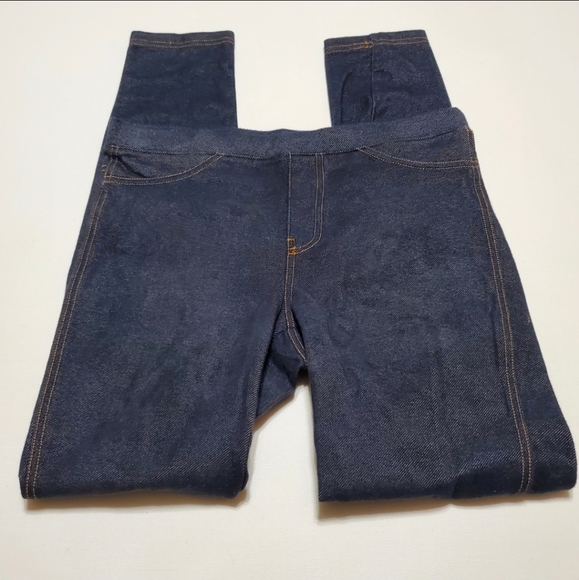 Jeggings w/ Stretch Dark Blue   Demin Style Size M - Picture 4 of 11